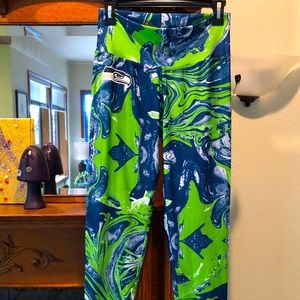 NWT majestic Seahawks leggings L